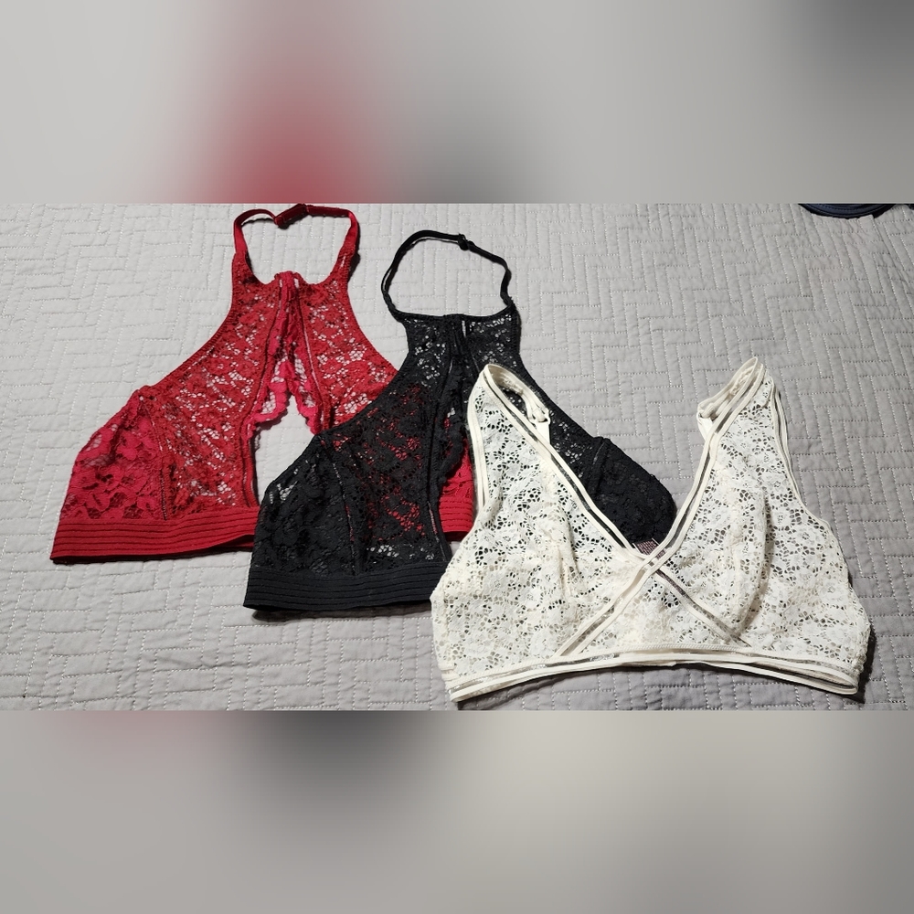 Victoria Secret Very Sexy lace bralette bundle